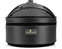 Sleepypod Mobile Pet Bed 3-en-1 - Charcoal Grey - sac de transport - siège auto - lit pour animal de compagnie