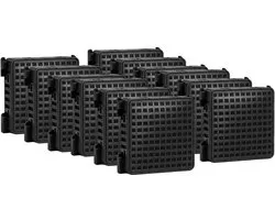 12 stucks-Actief koolfilter geschikt voor Liebherr-koelkasten 9096989 9882460 988246000 | Vervangingsfilter voor 7440021-00 met actieve kool Fresh Air voor koelkastfilter- koelkastfilter