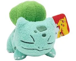 Jazwares Pokémon Sleeping Knuffel Figure Bulbasaur 12 cm Knuffeles