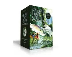 Keeper of the Lost Cities Collector's Set Includes a Sticker Sheet of Family Crests Keeper of the Lost Cities Exile Everblaze