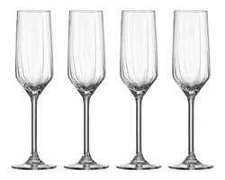 Ritzenhoff & Breker - Champagneglazen 'Jive' - 220 ml - set 4 stuks