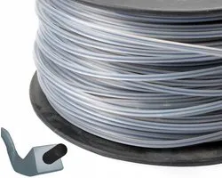 100 m / vierkant / snijdraad van 2,4 mm met harde kern voor Husqvarna / Powermat-grasmaaier
