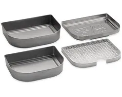 Kit de gril polyvalent compact Weber 6613 Lumin Argento