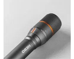 NEBO DAVINCI 2000 LED Zaklamp OPLAADBAAR - 2000 Lumen - Zwart