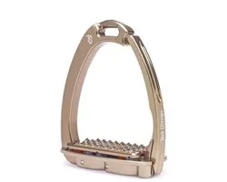 Étriers de sécurité de saut d'obstacles Venice EVO Plus Tech Stirrups Marron-Marron