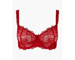 Aubade Danse des Sens Balconette Beugel Bh OG14-02 Irresistible Red - maat EU 85D / FR 100D