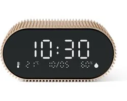 Lexon Design Ray Alarm Clock Rechargeable - Vivid Gold