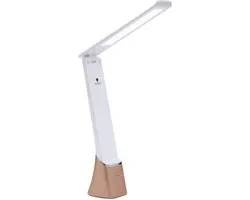 Daylight Smart Go Lampe de bureau avec LED - Lampe de table avec batterie - Dimmable - Pliable - RENEWED - Or rose