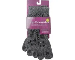 Yoga-Zehensocken - graphite