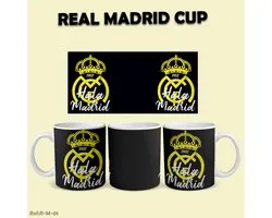 Real Madrid Voetbal Mok High quality print 325 ml - Coffee Mug - Football Gift Real Madrid Official Logo Cup – Football Fan Mug, Ceramic Coffee Cup for Madridistas