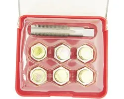 SnelShoppen - TOPWAY Car Oil Sump Drain Plug Thread Repair Set M15x1.5 - Rethread Tool voor Oliepan, Geschikt voor Crankcase, Versnellingsbak en Diffe