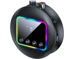 Bluetooth 5.4-ontvanger voor hifi, NFC-audioadapter met RCA en 3,5 mm aansluiting, 2-in-1 BLUETOOTH-zender en ontvanger voor thuisstereo, luidspreker, auto, tv, streaming muziek