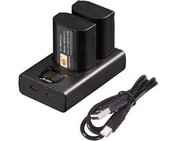 DSTE DMW-BLK22 Battery (2 PCS) and Charger Compatible with Panasonic Lumix S5 DC-S5K DC-S5GK - ShopVlot