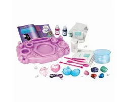 Clementoni - Wetenschap & Spel - Kristallen Sieraden Lab - STEM speelgoed - Vanaf 8 jaar