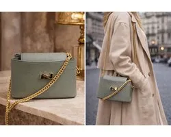 Nathan Baume Poppy N261-27-02 Mini Crossbody Tas Bamboo