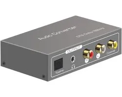 Audio Converter - Geluidsadapter - Geluid Kwaliteit - 192KHz Hoge Sample Rate - Compact Formaat - Zwart
