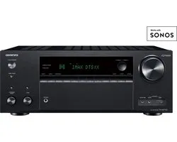 Onkyo TX-NR7100 Black AV-receiver | 9.2 | DAB+ , FM , internetradio | Bluetooth | Wi-Fi | Multiroom | Works with Sonos | DTS Play-Fi | AirPlay 2 | Chromecast | Streaming Services | 8K | HDMI 2.1 | Klipsch Optimize Mode | THX Select