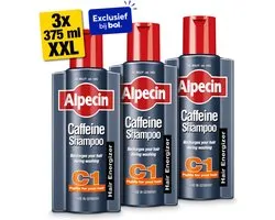 Alpecin Cafeïne shampoo C1 voordeel 3x