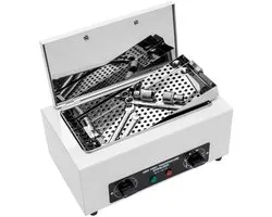JOYNEXTBUY - Stérilisateur à chaleur sèche 300W – Stérilisateur d'instruments professionnel – 0-250°C – Minuterie 60 min – Pour salon de manucure, salon de beauté, outils de coiffure et instruments métalliques
