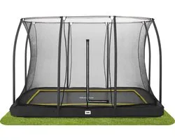 Salta Comfort Edition Ground - inground trampoline met veiligheidsnet - 305 x 214 cm - Zwart