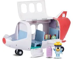 BLUEY - Bluey's Avonturenvliegtuig Speelset - Openklapbaar vliegtuig - Incl. piloot Bluey speelfiguur