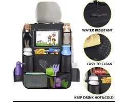 Auto stoel organizer - Auto vakantie kinderen - Spullen organizer auto - Ruimtebesparend - Multifunctioneel - Spullen opruimen auto - Auto vakantie kinderen - Achterbank organizer - D4.1