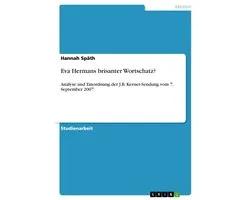 Eva Hermans brisanter Wortschatz?