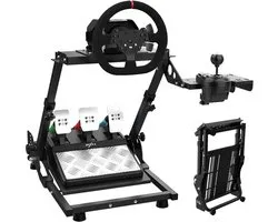 PXN - A10 - Wheel Stand Pro Version - Volant de course standard - Pliable - Zwart - Pour Logitec - Fanatec - Thrustmaster - Réglable en hauteur