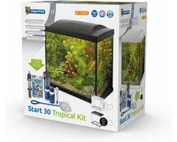 Superfish Aquarium Start 30 Tropical Kit Retro Led 27 l - Aquaria - Wit