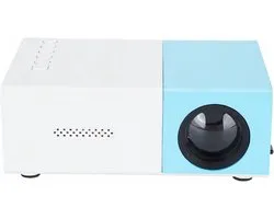 Mini Projector, Full HD 1080p Home Theatre Video Projector, Halloween Projector Compatibel met HDMI USB AV Smartphone TV Box Laptop