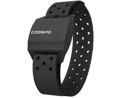 COOSPO HW706 Bracelet cardiofréquencemètre Bluetooth, ceinture pectorale, cardiofréquencemètre ANT+, étanche, capteur HRM, compatible avec Garmin, Zwift, Wahoo, Rouvy, Strava, Polar Beat