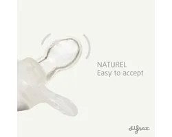 Difrax - Natural Speen - 6+ Maanden - Woezel en Pip - 1 stuk