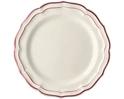 Gien - Dinerbord Filet Bordeaux / Burgundy 26cm - Dinerborden