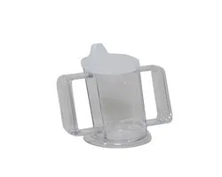 Handycup transparant met deksel