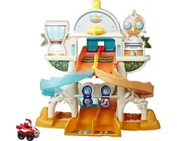 Playskool Nicelodeon jr. - Top Wing Academy racebaan - auto speelset garage