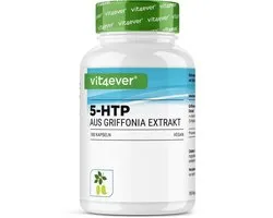 5-HTP - 180 capsules met 333 mg natuurlijk Griffonia Simplicifolia-extract - 5 maanden voorraad - Peak-X-vrij - hoge dosering - veganistisch - Vit4ever
