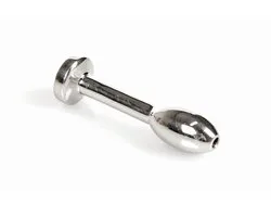 RVS Druppel Vorm Penis Plug met Hol Ontwerp