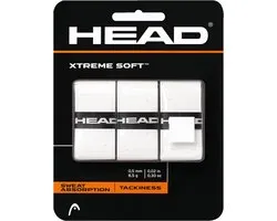 Head Xtreme Soft - Overgrip white - Padel/Tennis/Badminton/Sqaush