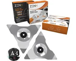 Robomow - 2 X reservemessen- DUO PACK voor beste resultaat- geschikt voor de Robomow modellen RC, RS, MC , MS, TC, TS en City MC bij ZENXSTORE