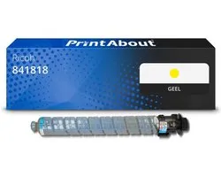 PrintAbout de la marque maison Toner 841818 (MP C3503) Jaune adapté à Ricoh