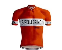 Maillot Rétro Cyclisme San Pellegrino - REDTED(XL)