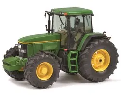 John Deere 7810 groen / geel, tractor - Schuco Pro.R18 S00263 - Resin model