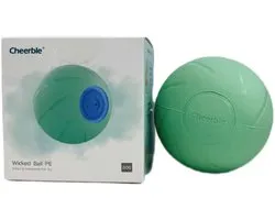 Cheerble Wicked ball 2.0 - Interactieve Zelfrollende Bal voor Honden - USB oplaadbaar - Groen