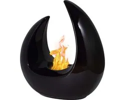 Qlima Ethanol open haard maanvormig 24x16x26 cm FFB 207