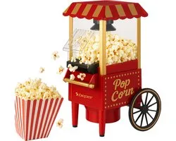 Beper BT.651Y - Popcorn Machine - Kar Design - Popcorn Maker - Popcorn Popper - Home Popcorn Machine - Commercial Popcorn Machine - Rood