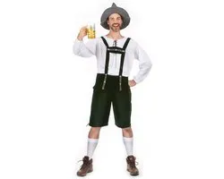 Tiroler broek lederhose groen