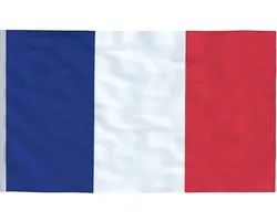 Franse vlag - Drapeau français -Vlag van Frankrijk - drapeau bleu-blanc-rouge - 150/90CM - Polyester - WK - EK - Wedstrijdvlag - Flag - CHPN
