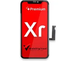 Geschikt Voor Apple iPhone XR LCD Display + Touchscreen - Premium Quality - Zwart - Scherm - Vervang Scherm - Beeldscherm - Touch screen - WebDigitaal