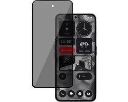 Privé Screenprotector geschikt voor Nothing Phone 2 - Privacy Beschermglas - Privacy Proteqt+