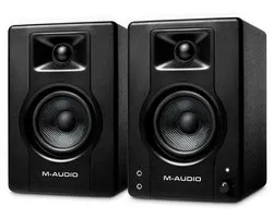 M-Audio BX3 PAIR BT- 3,5” 120W Bluetooth Studiomonitoren PC Luidsprekers voor muziekproductie, gaming, podcasting en meer,Zwart